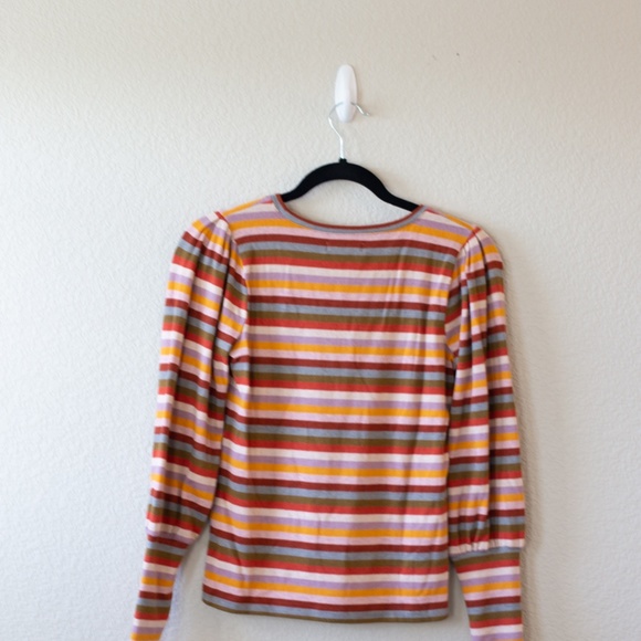 Madewell Long Sleeve Striped top NWT - Picture 2 of 3